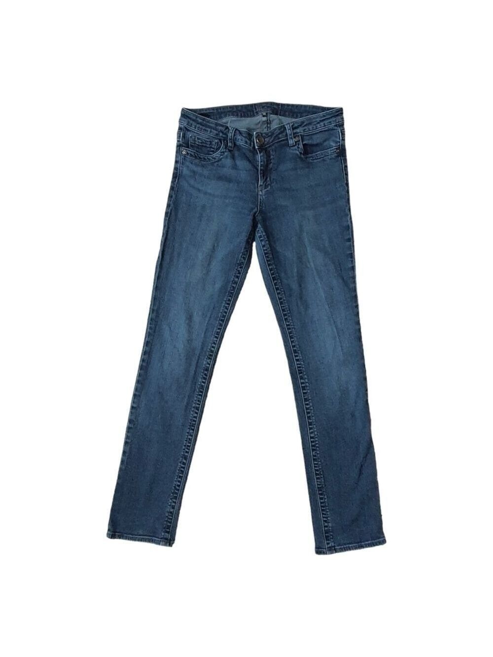 Kut from the Kloth Size 10L Straight Leg Blue Jeans